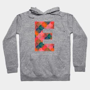 Letter E Initial Hoodie